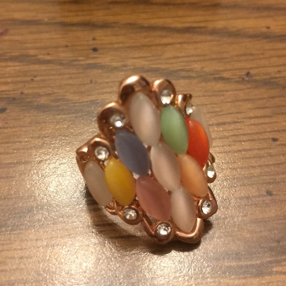 MultiColor Ring Size 6 - Picture 3 of 4